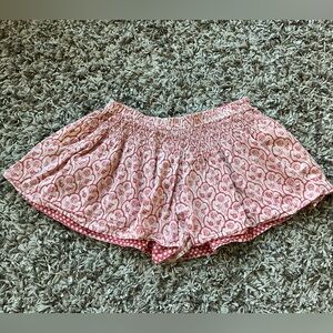 Isabel Marant Patterned Smocked Waist Shorts 42